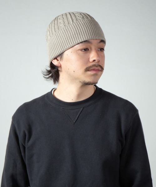 KNOX（ノックス） ニット帽 ニットキャップ ショートケーブルワッチ