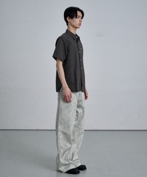 シャツ 半袖 HERITAGE CHECK SHIRT / ヘリテージチェックシャツ