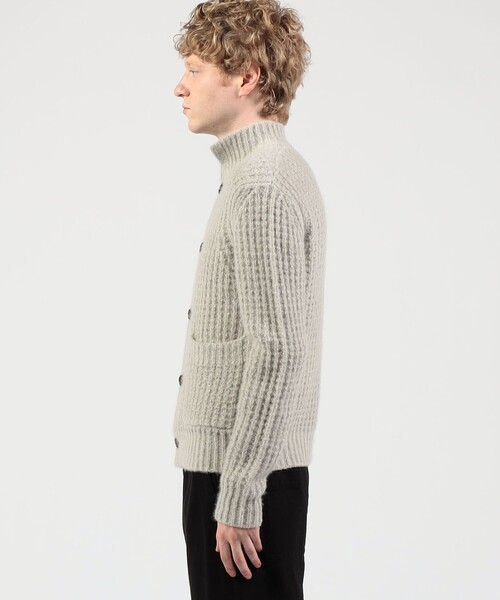 【新品未使用品】JAMES PERSE メンズ　カシミヤカーディガン　サイズ3 JAMES PERSE（ジェームスパース） カーディガン カシミヤナイロン