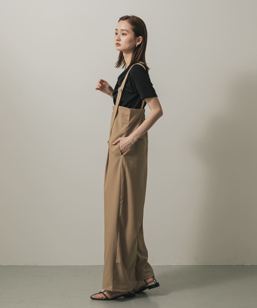 【完売】SENSE OF PLACE サロペット パンツ SENSE OF PLACE｜ウエストタックサロペットパンツ | Rakuten