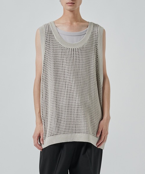 SHAREEF（シャリーフ） タンクトップ 「SHAREEF」MESH LAYERED TANK 