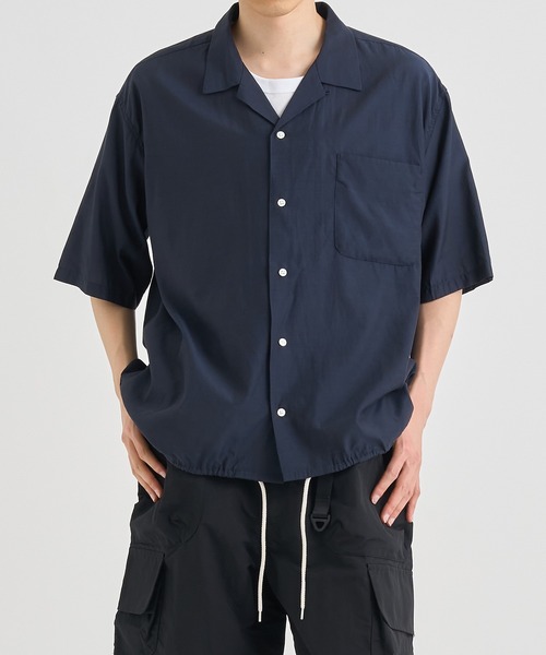 nanamica 半袖シャツ　ネイビー　XL nanamica / SHIRT