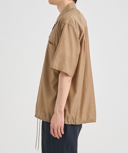 nanamica シャツ 「nanamica / ナナミカ」Open Collar S/S Shirt
