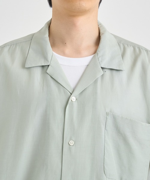 なみ★・*¨ nanamica シャツ 「nanamica / ナナミカ」Open Collar S/S Shirt