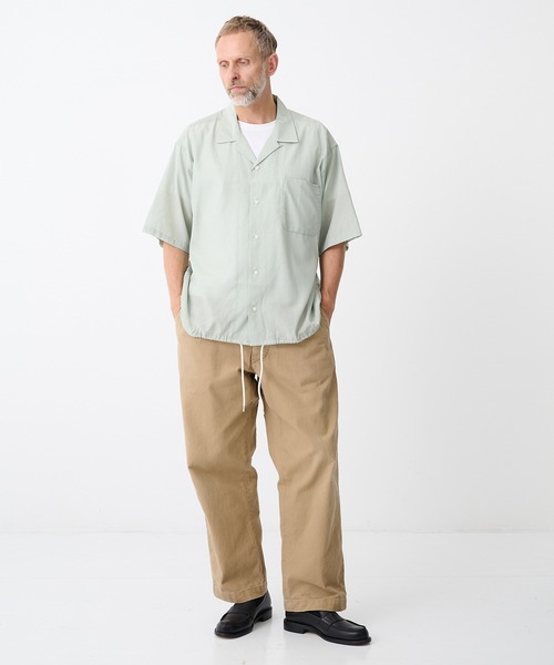 nanamica（ナナミカ） シャツ 「nanamica / ナナミカ」Open Collar S/S