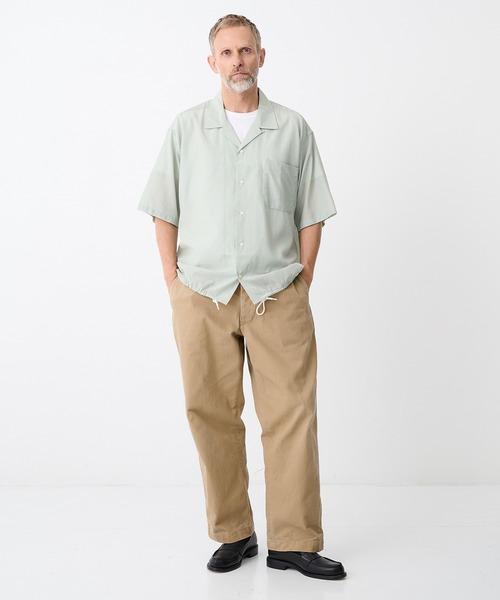 nanamica（ナナミカ） シャツ 「nanamica / ナナミカ」Open Collar S/S