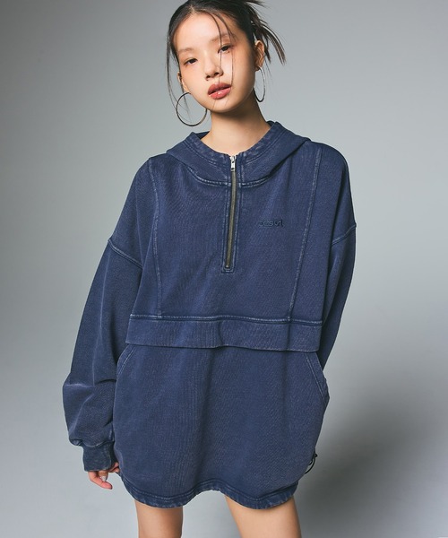パーカー FADED SWEAT ANORAK PARKA レディース メンズ
