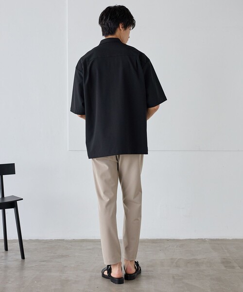 アウトラスト レギュラーカラーシャツ(1 DARK GREY): : メンズ