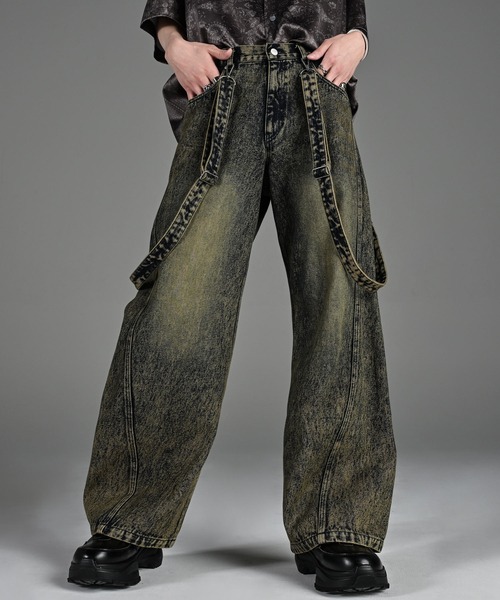 ADRER S デニムカーゴパンツ parachute cargo pants / パラシュートカーゴパンツ（カーゴ