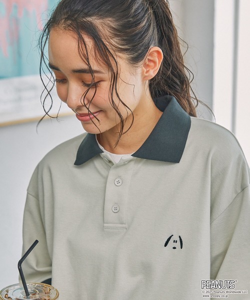 PEANUTS ポロシャツ ポロ 「PEANUTS / SNOOPY」別注 ピーナッツ