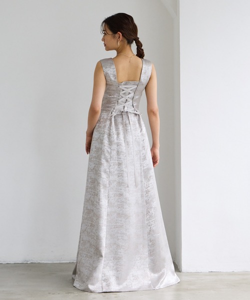 【AIMER】couture/ジャカード2WAYロングドレス AIMER】couture/ジャカード2WAYロングドレス