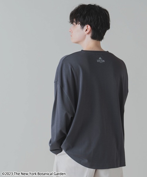 「LUCY」 長袖Tシャツ MEDIUM ブラック メンズ_画像2