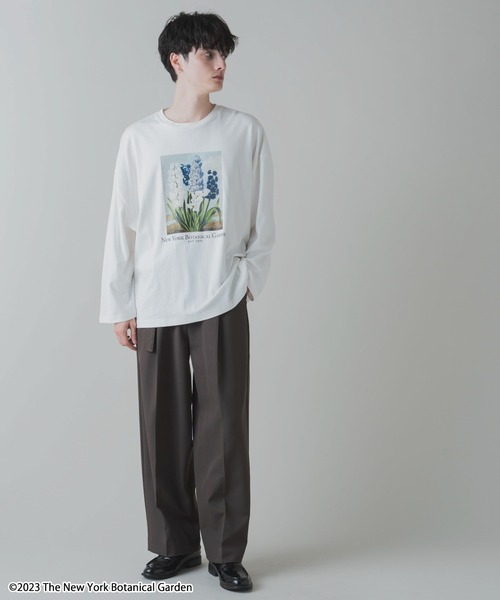 「LUCY」 長袖Tシャツ MEDIUM ブラック メンズ_画像4