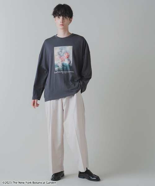 「LUCY」 長袖Tシャツ MEDIUM ブラック メンズ_画像5