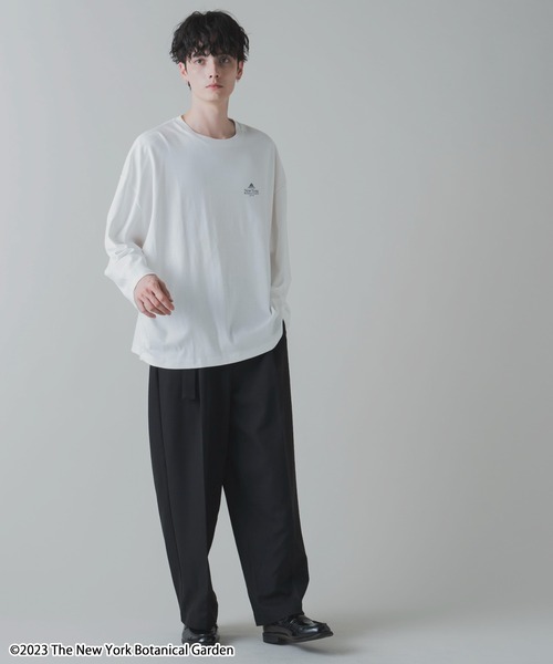 「LUCY」 長袖Tシャツ MEDIUM ブラック メンズ_画像6