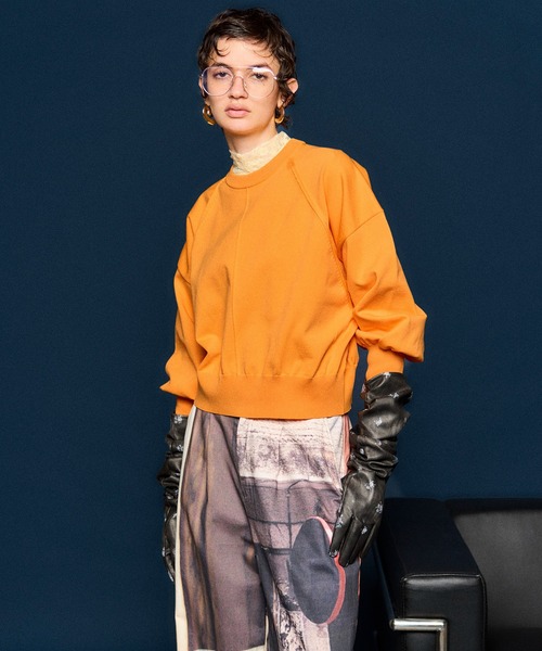 MAISON SPECIAL（メゾンスペシャル） ニット セーター Crew Neck Color 
