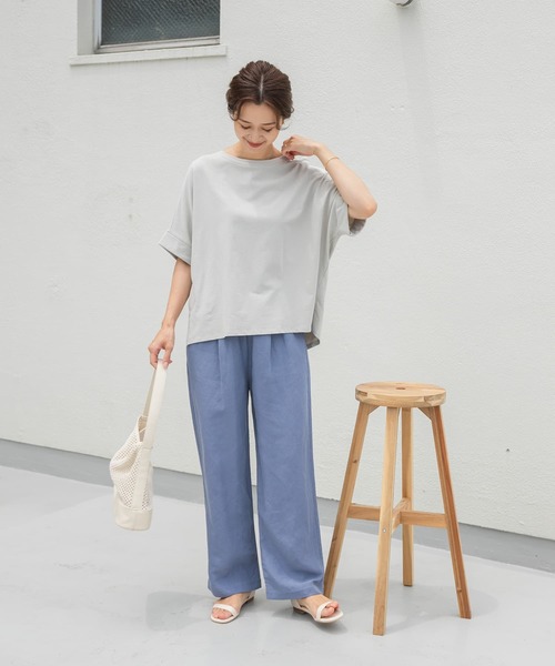 「URBAN RESEARCH DOORS」 ドルマンスリーブカットソー MEDIUM チャコールグレー レディース