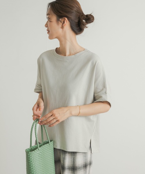 「URBAN RESEARCH DOORS」 ドルマンスリーブカットソー MEDIUM チャコールグレー レディース