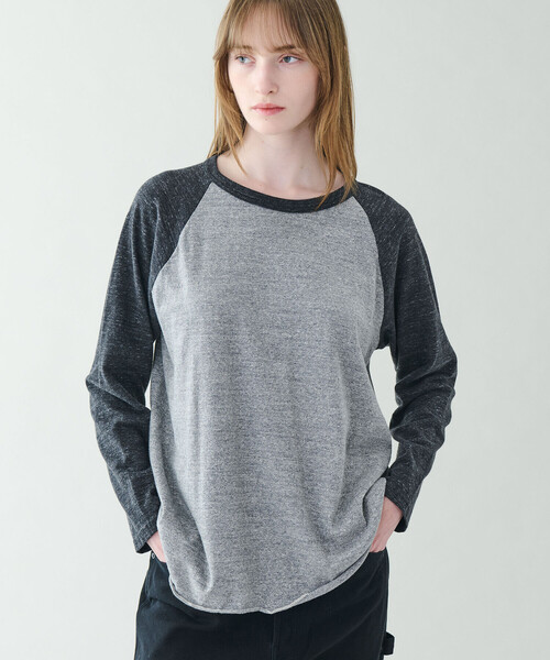 tシャツ FilMelange | 「別注」ベースボール 長袖Tシャツ WOMEN レディース