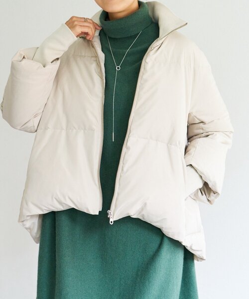新品未使用✨BEARDSLEY ジップフレアダウン BEARDSLEY ダウンコート ダウンジャケット ジップフレアダウン