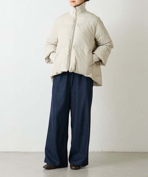 BEARDSLEY（ビアズリー） ダウンコート ダウンジャケット ジップフレア