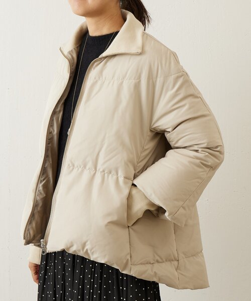 BEARDSLEY（ビアズリー） ダウンコート ダウンジャケット ジップフレア