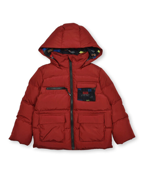 「WASK」 「KIDS」ダウンジャケット 150cm ボルドー キッズ_画像6