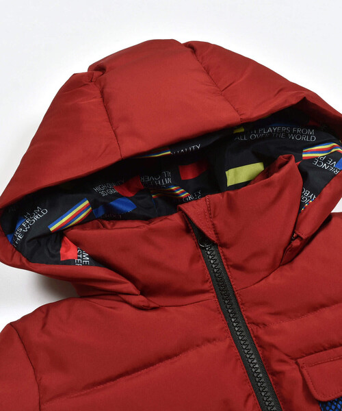 「WASK」 「KIDS」ダウンジャケット 150cm ボルドー キッズ_画像8