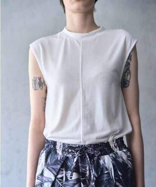 tシャツ Tao sleeveless CS  タオノースリーブカットソー レディース