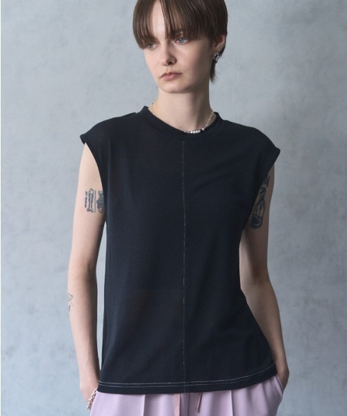 Muel Chic（ミュエルシック） tシャツ Tao sleeveless CS タオ