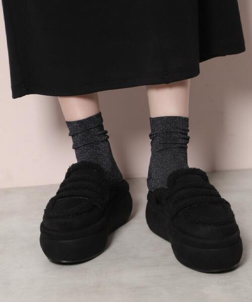 エスペランサ　ふわもこボアサボ　Lサイズ ESPERANZA（エスペランサ） サンダル SNSで話題！ふわもこボアサボ