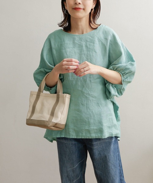 「URBAN RESEARCH DOORS」 半袖チュニック MEDIUM ブラック レディース