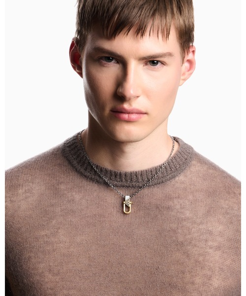 EMPORIO ARMANI ネックレス 「エンポリオ アルマーニ」イーグルロゴ