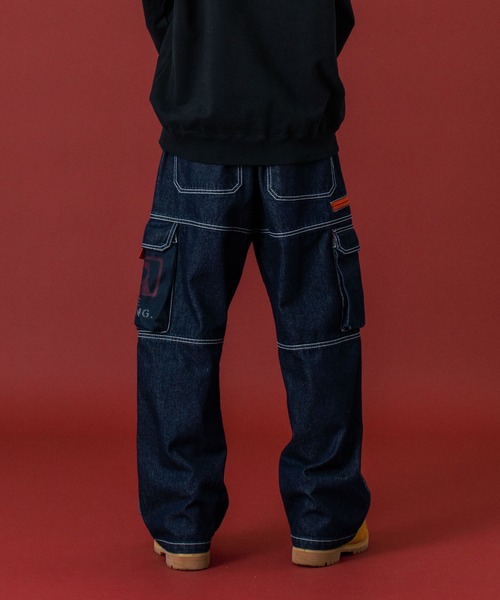 XLARGE（エクストラ ラージ） カーゴパンツ DENIM CARGO PANTS メンズ