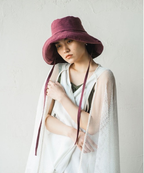 「ORIENT MILLINERY」 ハット FREE ブラック レディース_画像3