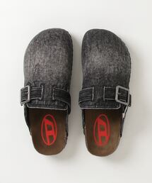 「DIESEL」 サンダル 42 ブラック メンズの画像4