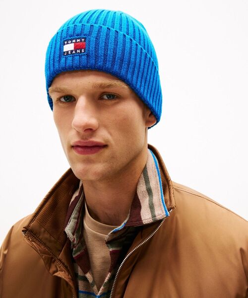 TOMMY JEANS（トミー・ジーンズ） ニット帽 ニットキャップ ヘリテージ