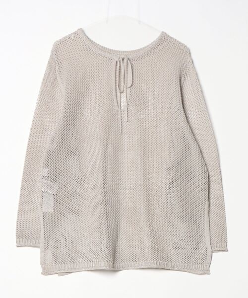 「emmi」 長袖ニット ONE SIZE グレー レディース_画像2