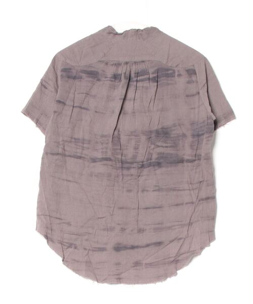 「ZADIG&VOLTAIRE」 半袖ブラウス X-SMALL グレー レディース_画像2