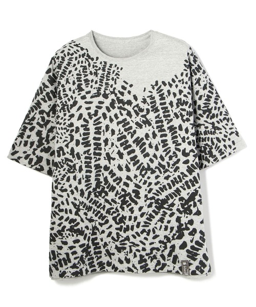 「blackmeans」 半袖Tシャツ LARGE グレー メンズ_画像3