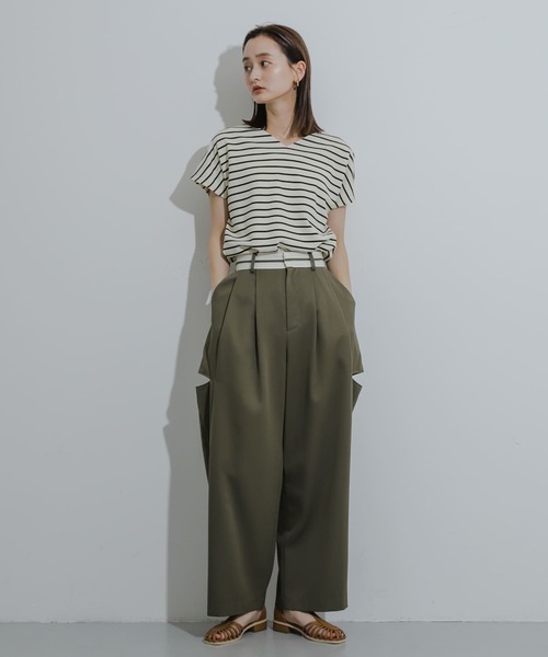 SENSE OF PLACE by URBAN RESEARCH パンツ SMALL ベージュ レディース