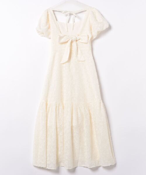 「dazzlin」 半袖ワンピース SMALL ブルー レディース_画像2