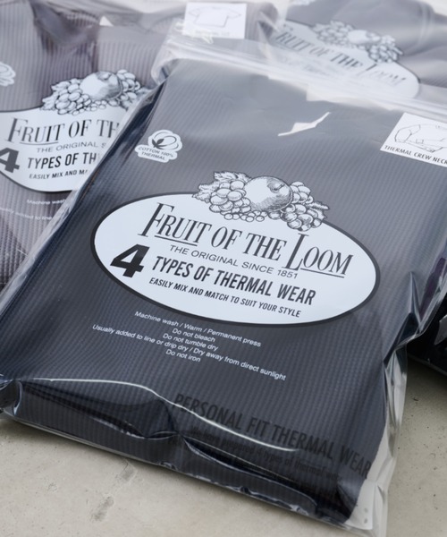 FRUIT OF THE LOOM（フルーツオブザルーム） tシャツ 金子恵治 THERMAL