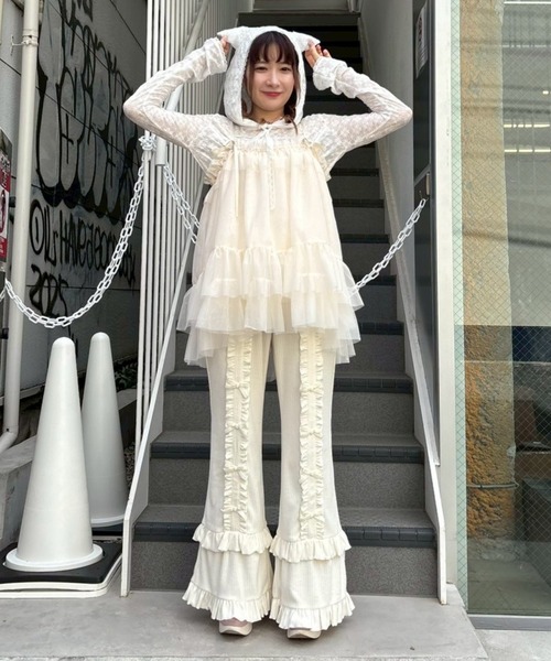 Candy Stripper（キャンディーストリッパー） パンツ DECORATE RIBBON