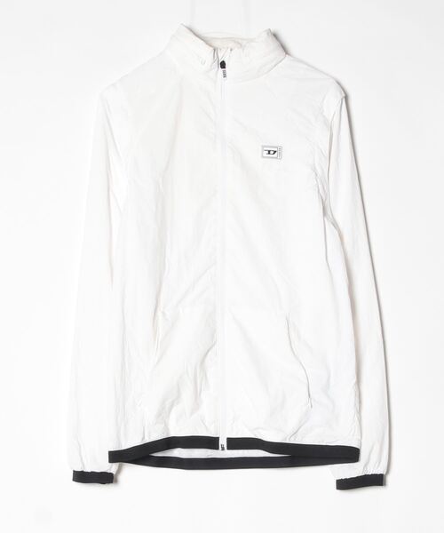 DIESEL（ディーゼル） ジップアップブルゾン S ホワイト メンズ