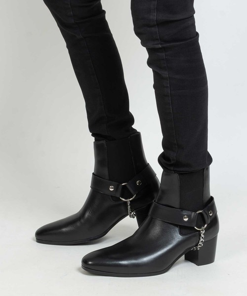 endevice（エンデヴァイス） ブーツ サイドゴア レザー リングブーツ