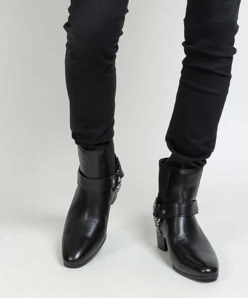 endevice（エンデヴァイス） ブーツ サイドゴア レザー リングブーツ