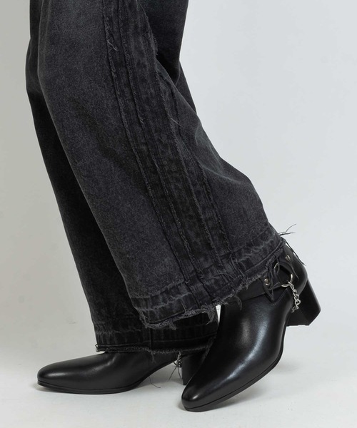 endevice（エンデヴァイス） ブーツ サイドゴア レザー リングブーツ