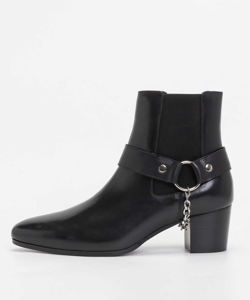 endevice（エンデヴァイス） ブーツ サイドゴア レザー リングブーツ