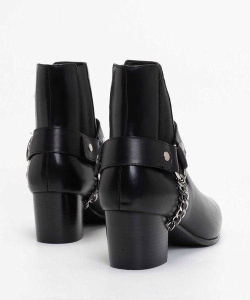 endevice（エンデヴァイス） ブーツ サイドゴア レザー リングブーツ